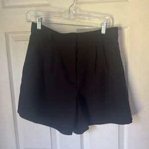 Abercrombie black trouser shorts size 29/8